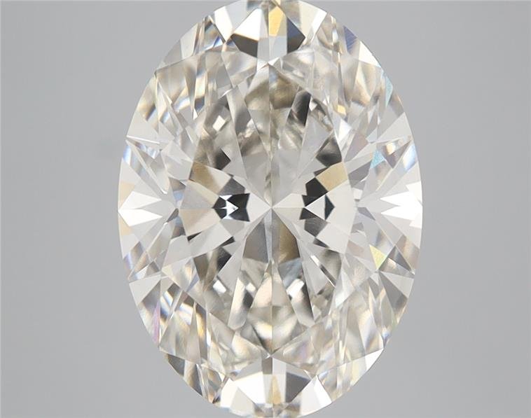 4.17ct I VS1 Rare Carat Ideal Cut Oval Lab Grown Diamond