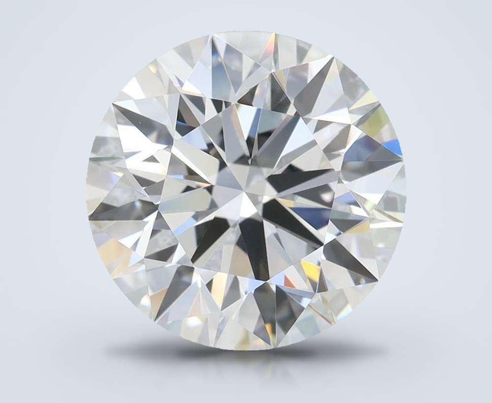 4.17 Carat Round Lab Diamond