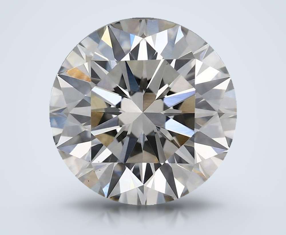 3.06 Carat Round Lab Diamond