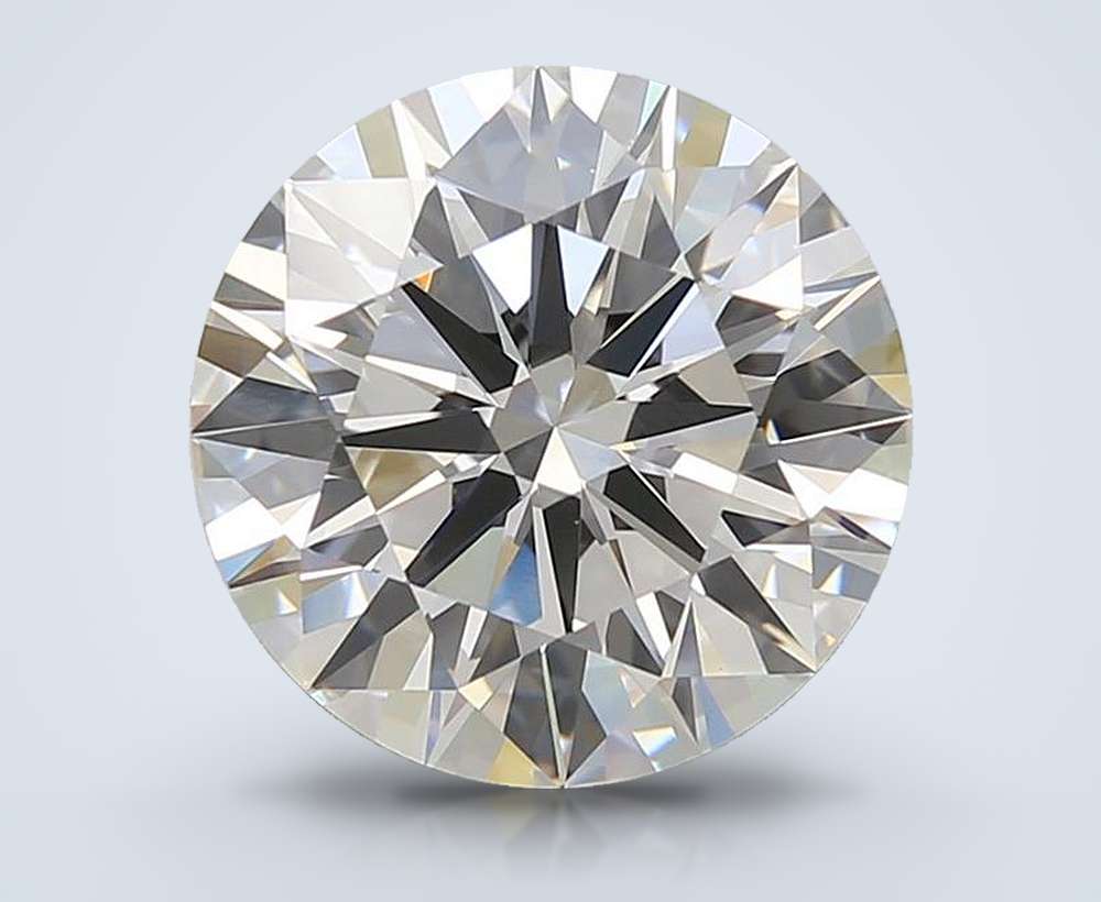 5.09 Carat Round Lab Diamond