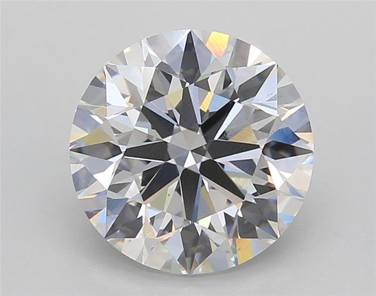 3.02ct E VS1 Rare Carat Ideal Cut Round Lab Grown Diamond