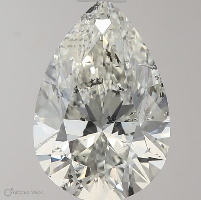 1.03ct G SI2 Rare Carat Ideal Cut Pear Diamond