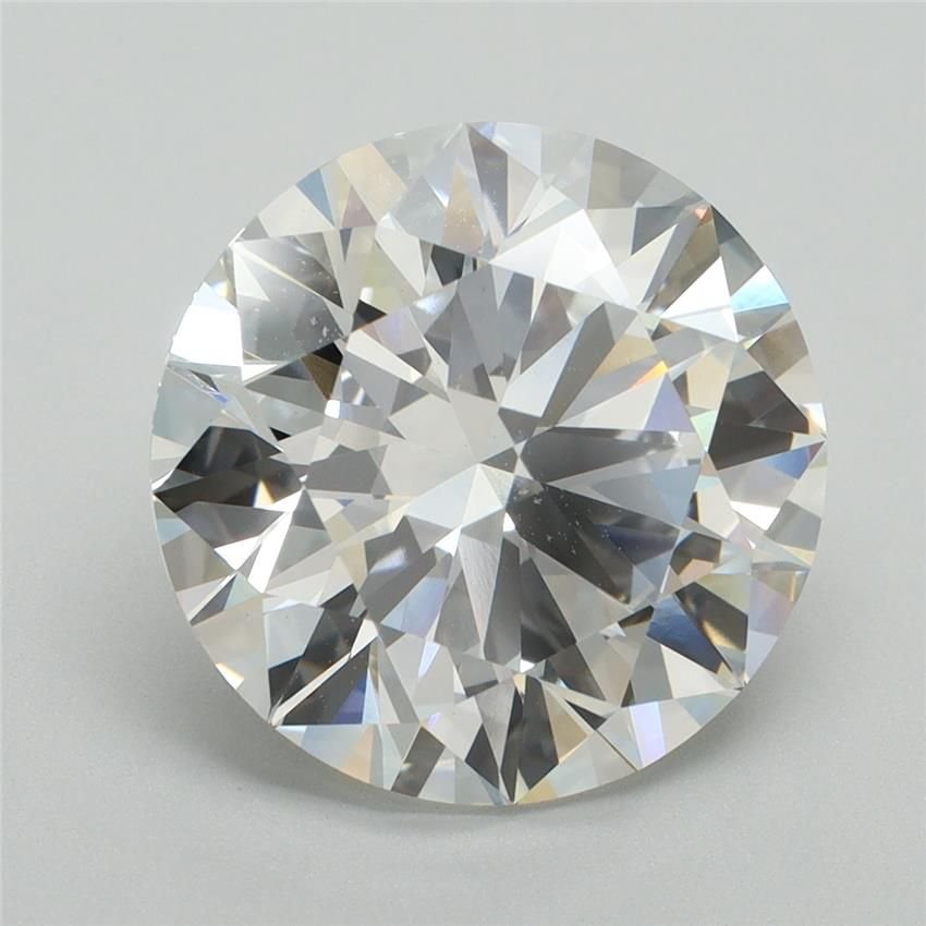 6.04ct F VVS2 Rare Carat Ideal Cut Round Lab Grown Diamond