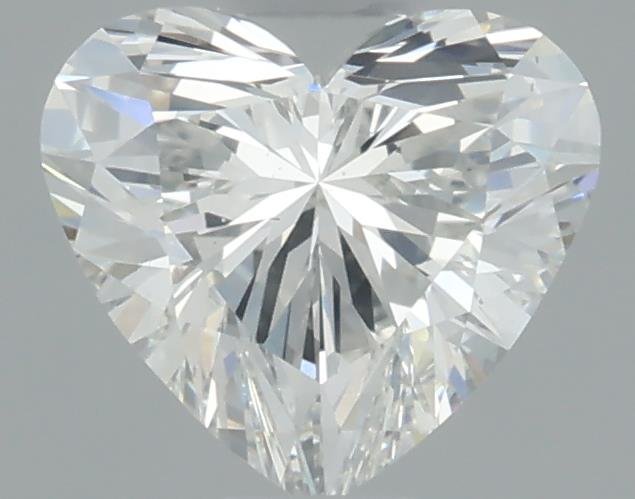 0.55ct H VS2 Rare Carat Ideal Cut Heart Diamond