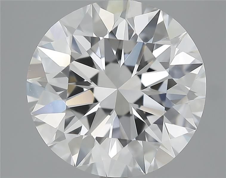 4.76ct D IF Rare Carat Ideal Cut Round Diamond