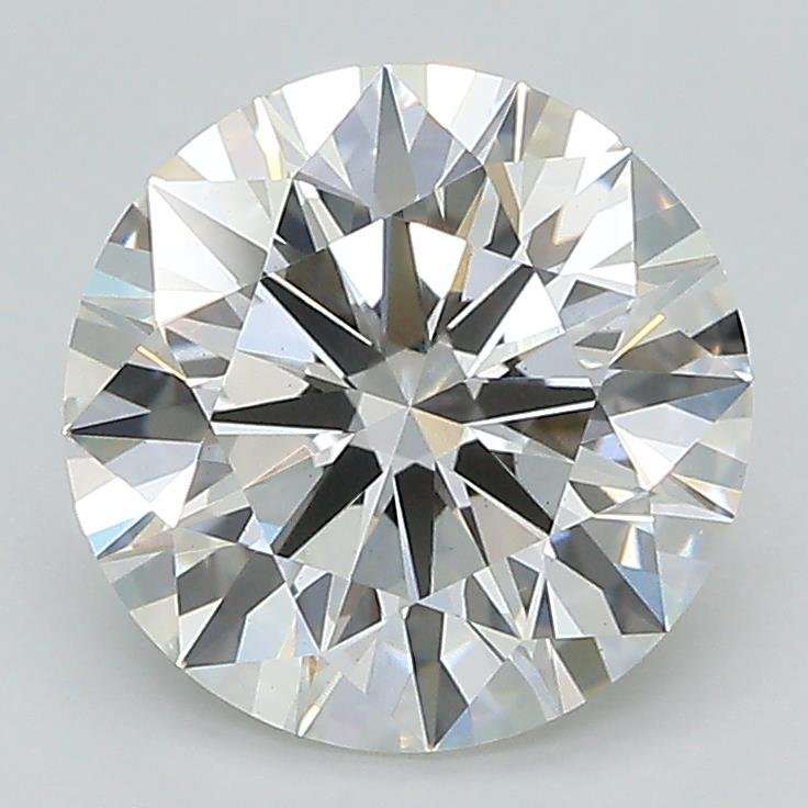 2.61ct G VS1 Rare Carat Ideal Cut Round Lab Grown Diamond