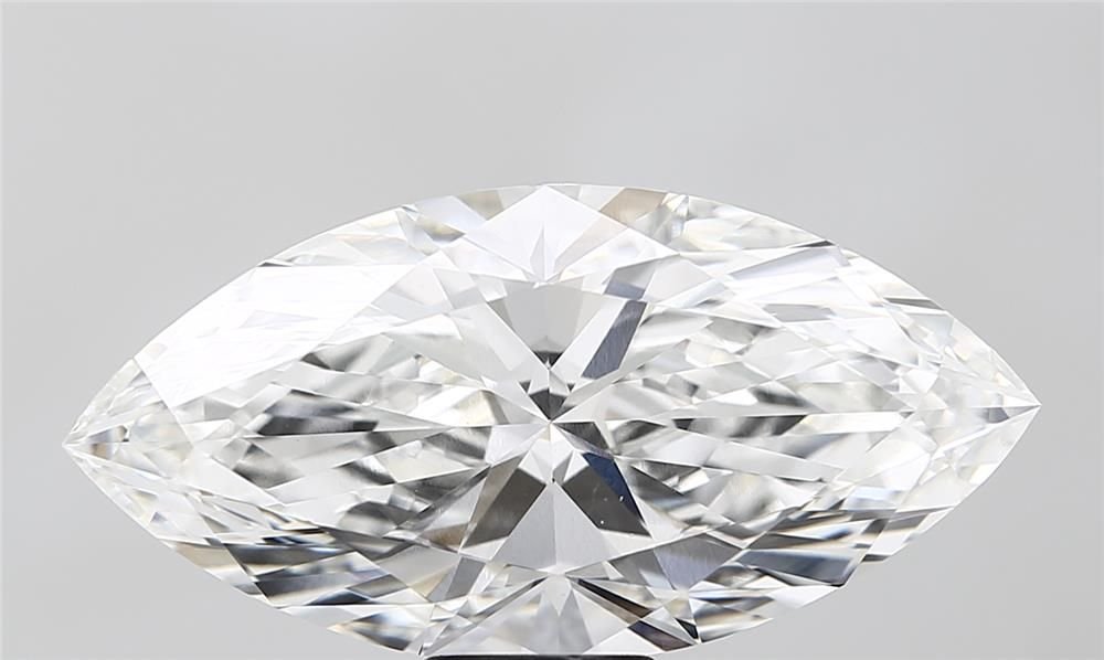 10.09ct F VVS2 Rare Carat Ideal Cut Marquise Lab Grown Diamond