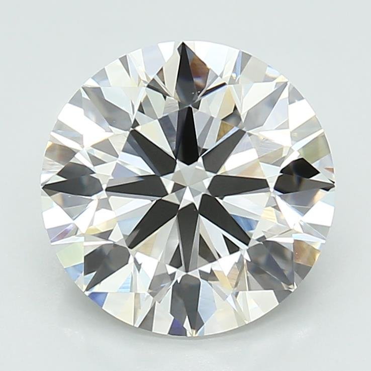 2.78ct G VVS2 Rare Carat Ideal Cut Round Lab Grown Diamond