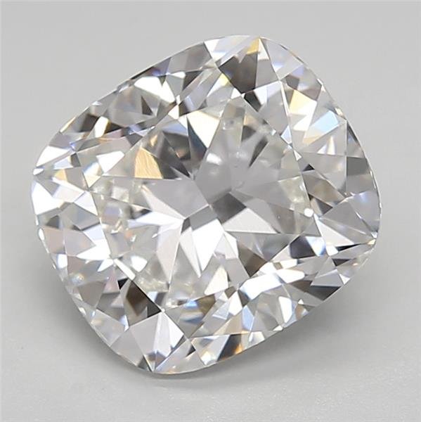 3.09ct G VS1 Rare Carat Ideal Cut Cushion Lab Grown Diamond