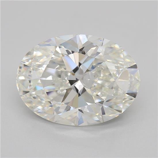 3.72ct G VVS1 Rare Carat Ideal Cut Oval Lab Grown Diamond