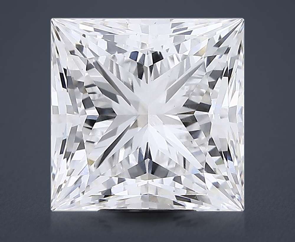 7.87 Carat Princess Lab Diamond