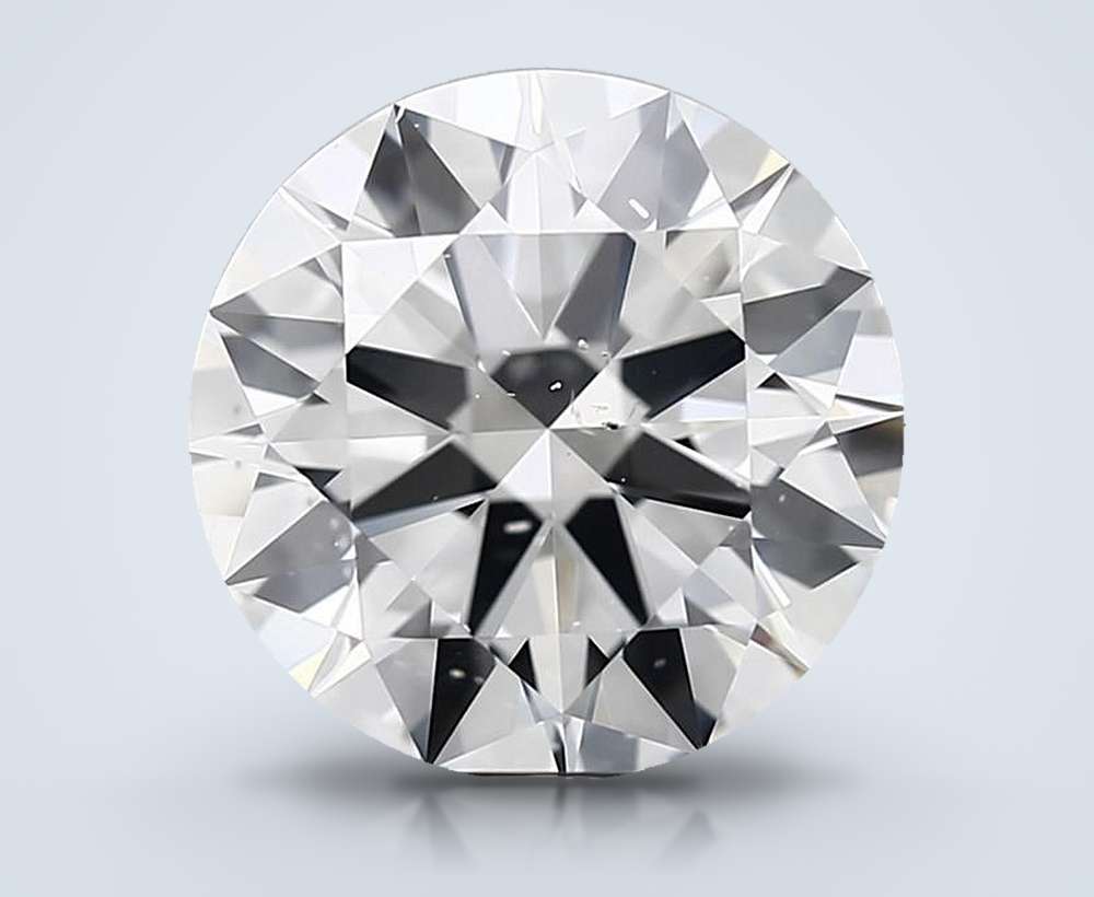 4.01 Carat Round Natural Diamond
