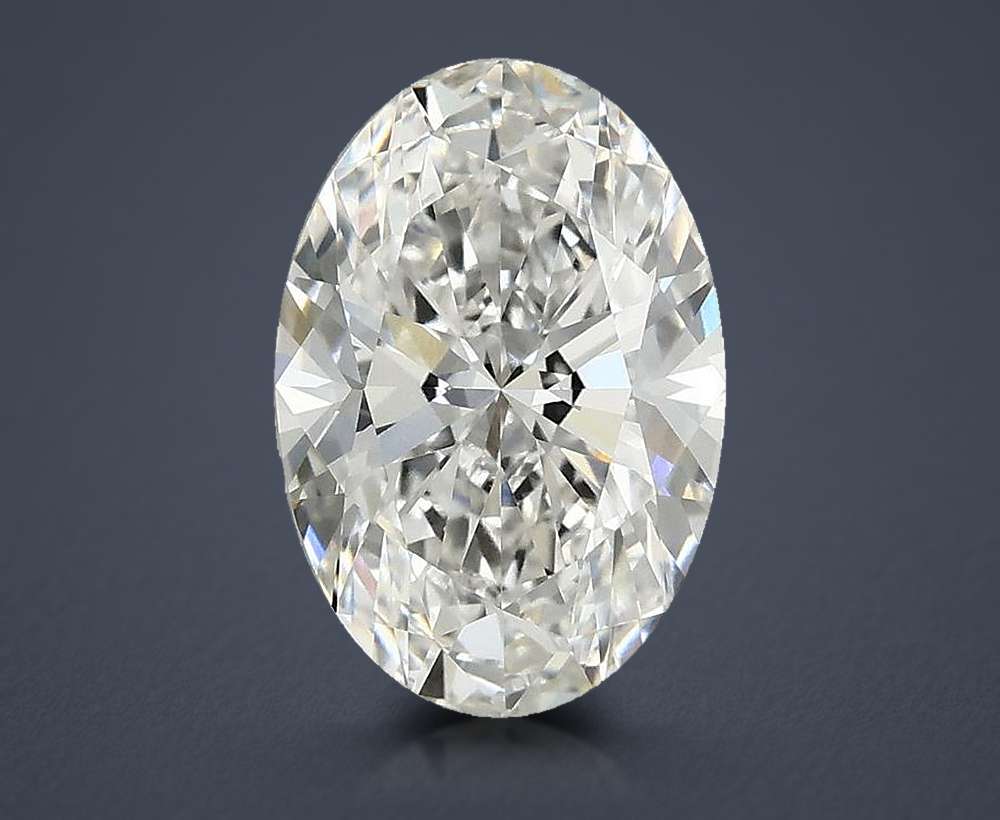 2.73 Carat Oval Lab Diamond