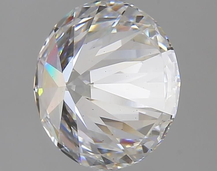 3.44ct F SI1 Rare Carat Ideal Cut Round Lab Grown Diamond