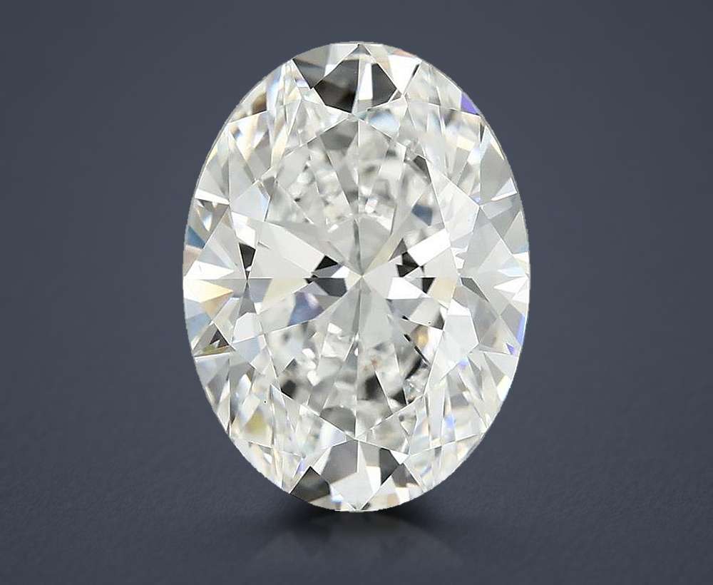 5.00 Carat Oval Lab Diamond