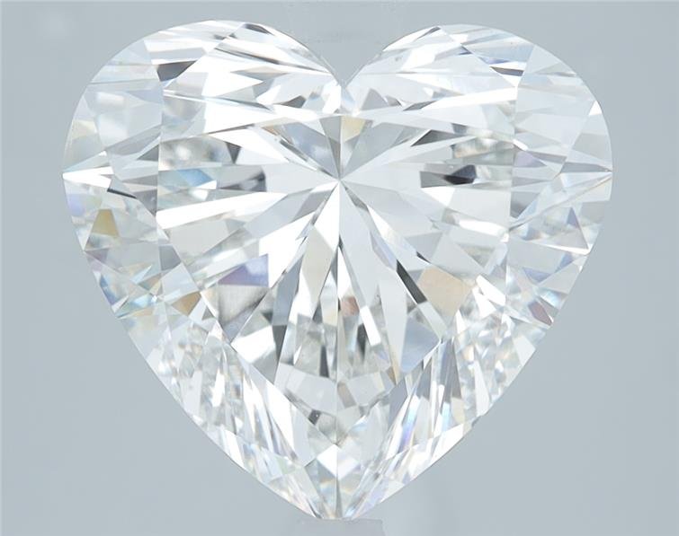 5.03ct G VS1 Rare Carat Ideal Cut Heart Lab Grown Diamond