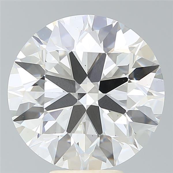 7.01ct G VS2 Rare Carat Ideal Cut Round Lab Grown Diamond