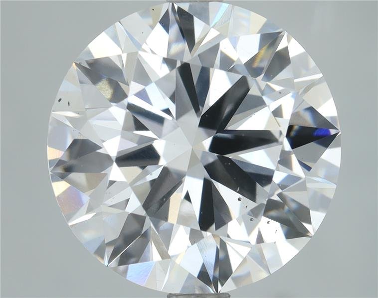 4.01ct D VS2 Rare Carat Ideal Cut Round Lab Grown Diamond