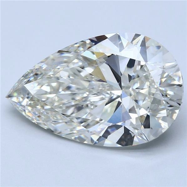 10.01ct H VS1 Rare Carat Ideal Cut Pear Lab Grown Diamond