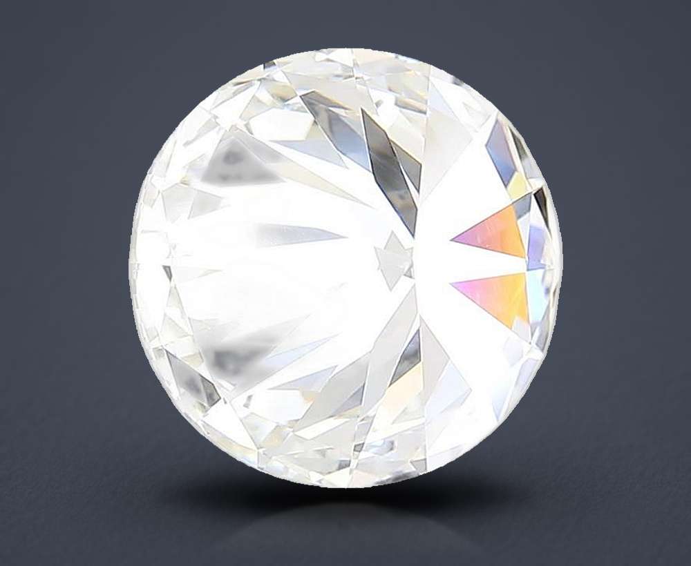 4.64 Carat Round Lab Diamond