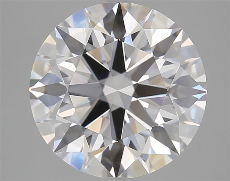 5.25ct D VVS2 Rare Carat Ideal Cut Round Diamond