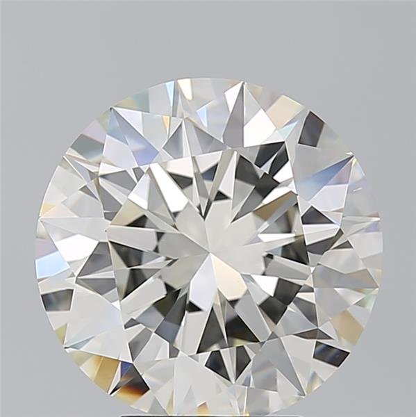 5.05ct K VS2 Rare Carat Ideal Cut Round Diamond