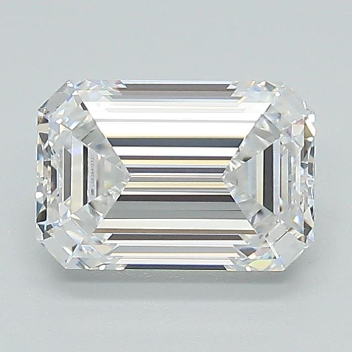 1.51ct D VS1 Rare Carat Ideal Cut Emerald Lab Grown Diamond