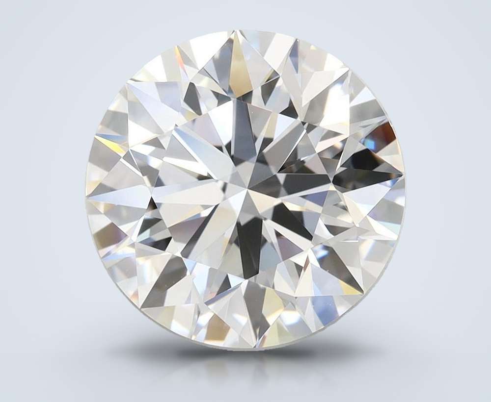 4.06 Carat Round Lab Diamond