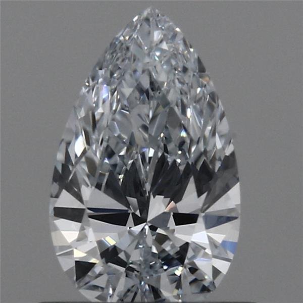 0.54ct H VVS1 Rare Carat Ideal Cut Pear Lab Grown Diamond