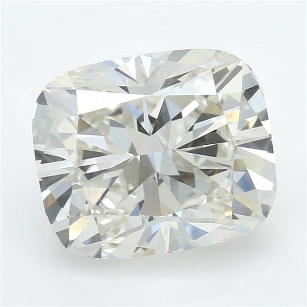 2.64ct I VS1 Very Good Cut Cushion Lab Grown Diamond