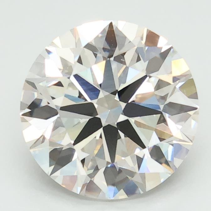 2.79ct F VS1 Ideal Cut Round Lab Grown Diamond