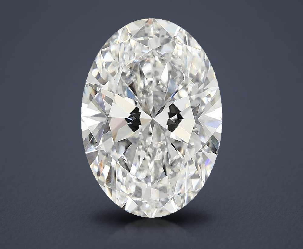 3.83 Carat Oval Lab Diamond