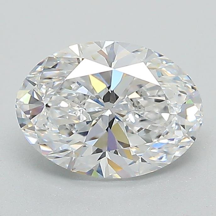 1.35ct D VVS2 Rare Carat Ideal Cut Oval Lab Grown Diamond
