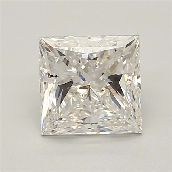 2.00ct F VS2 Rare Carat Ideal Cut Princess Lab Grown Diamond