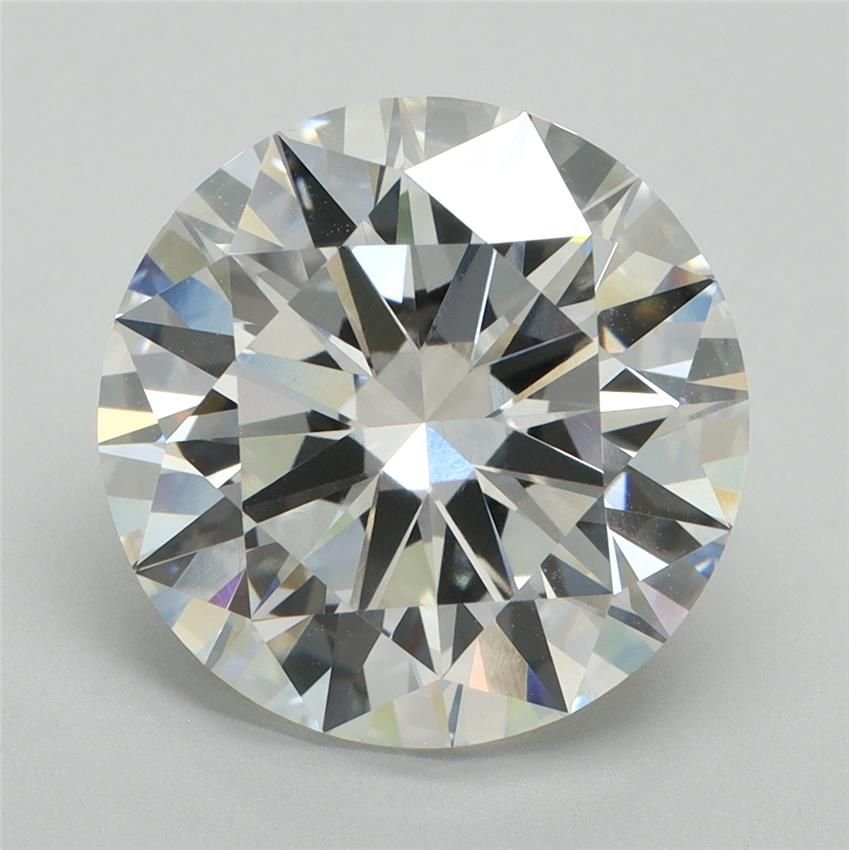 6.14ct F VVS1 Rare Carat Ideal Cut Round Lab Grown Diamond