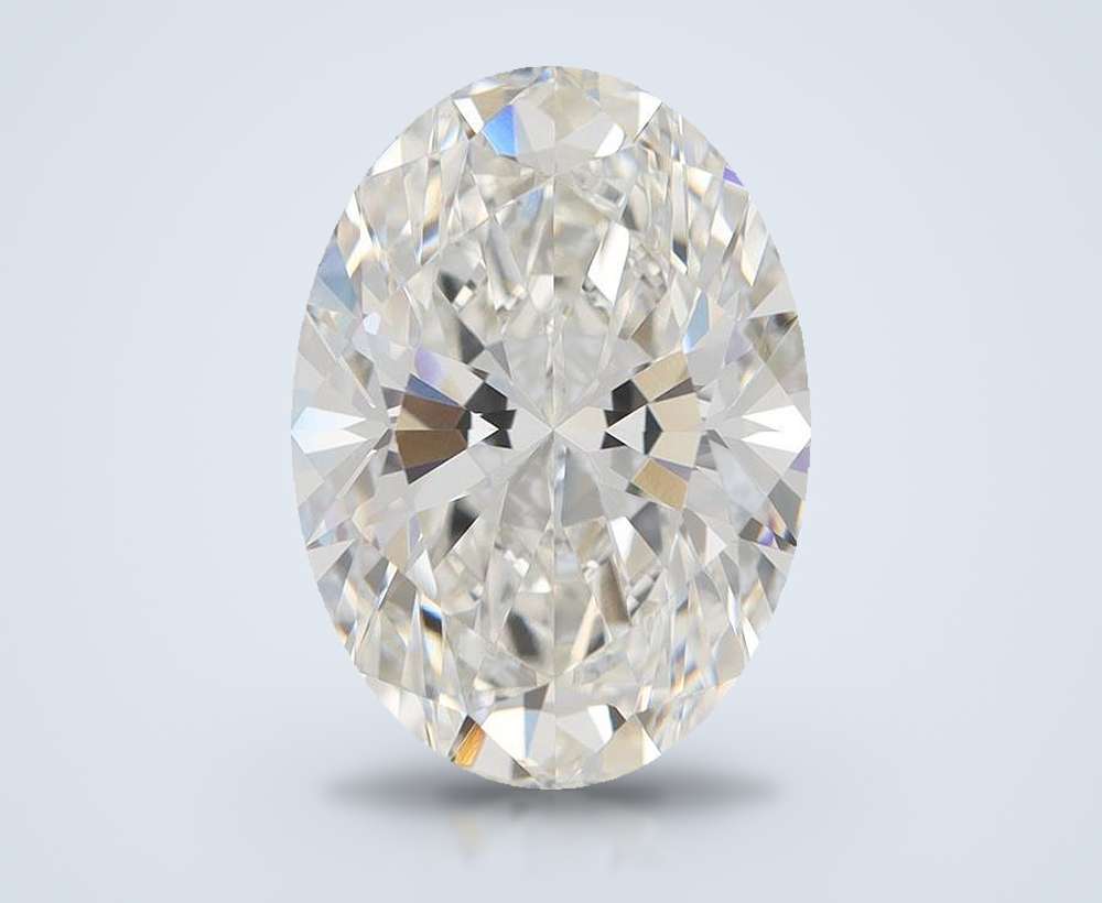 3.71 Carat Oval Lab Diamond