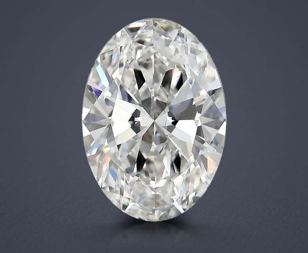 2.71 Carat Oval Lab Diamond