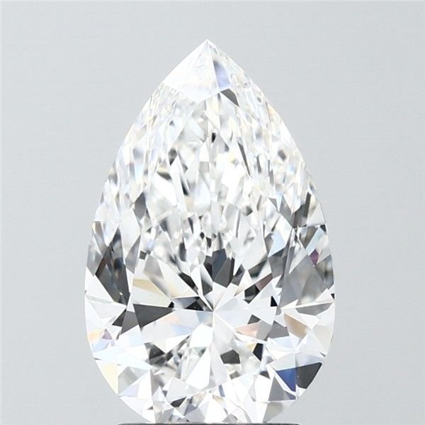 3.00 Carat Pear Lab Diamond