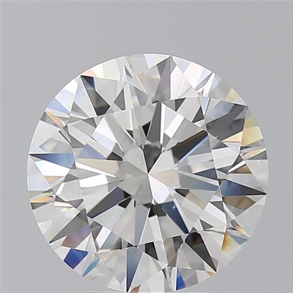 5.01ct H VS2 Rare Carat Ideal Cut Round Diamond