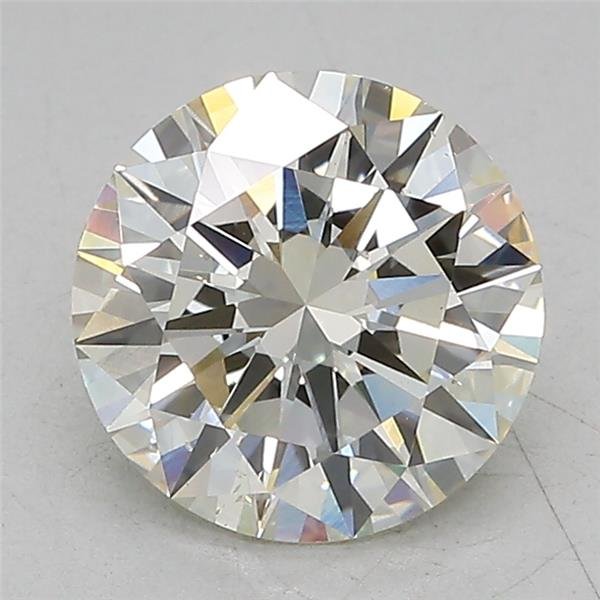 2.02ct J SI1 Excellent Cut Round Lab Grown Diamond