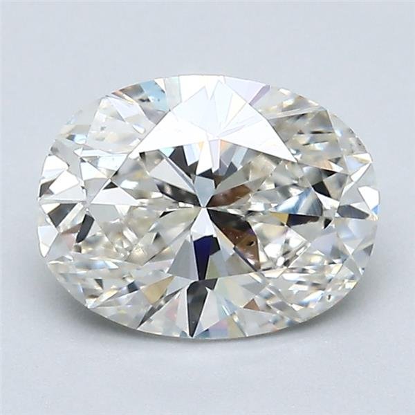 1.47ct J SI1 Very Good Cut Oval Diamond