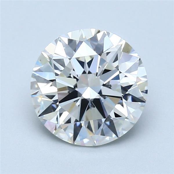 2.01ct I VS1 Rare Carat Ideal Cut Round Diamond