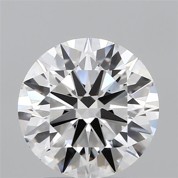 2.47ct G VS2 Rare Carat Ideal Cut Round Lab Grown Diamond