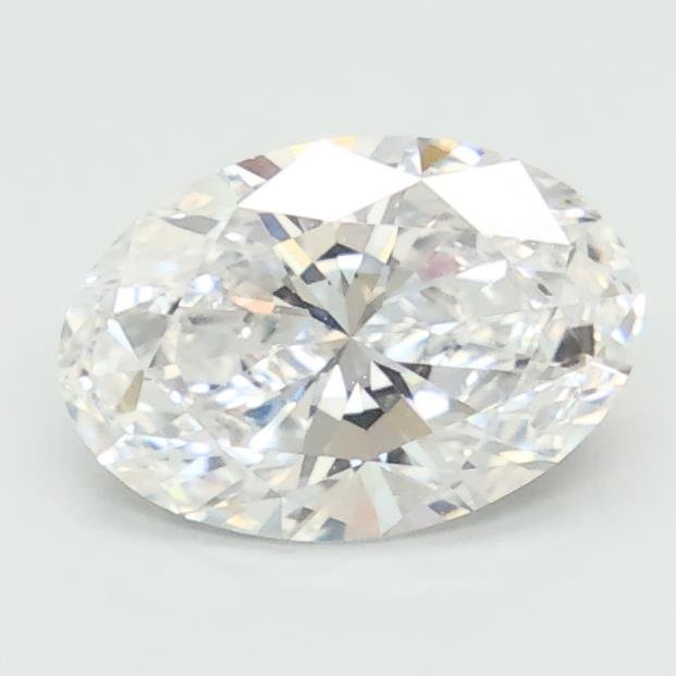 1.09ct D VVS2 Rare Carat Ideal Cut Oval Lab Grown Diamond