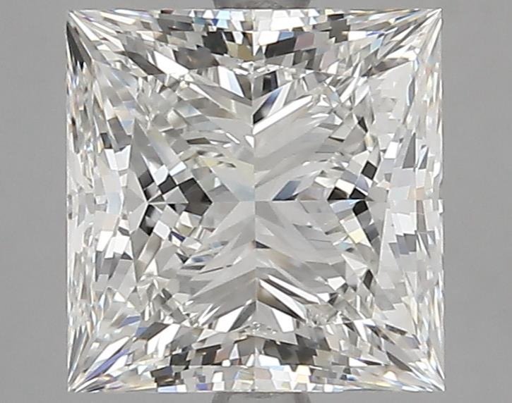 3.02ct I VS2 Rare Carat Ideal Cut Princess Diamond