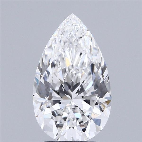 2.50 Carat Pear Lab Diamond