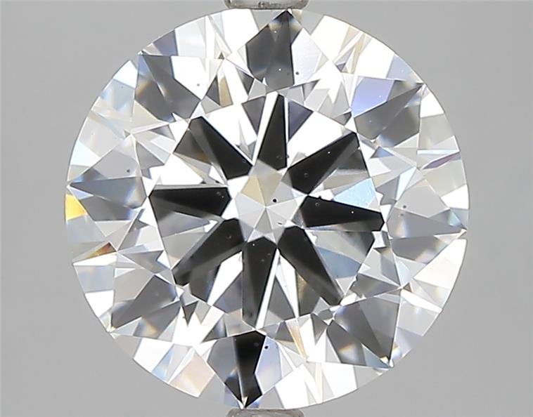 3.56ct F SI1 Rare Carat Ideal Cut Round Lab Grown Diamond