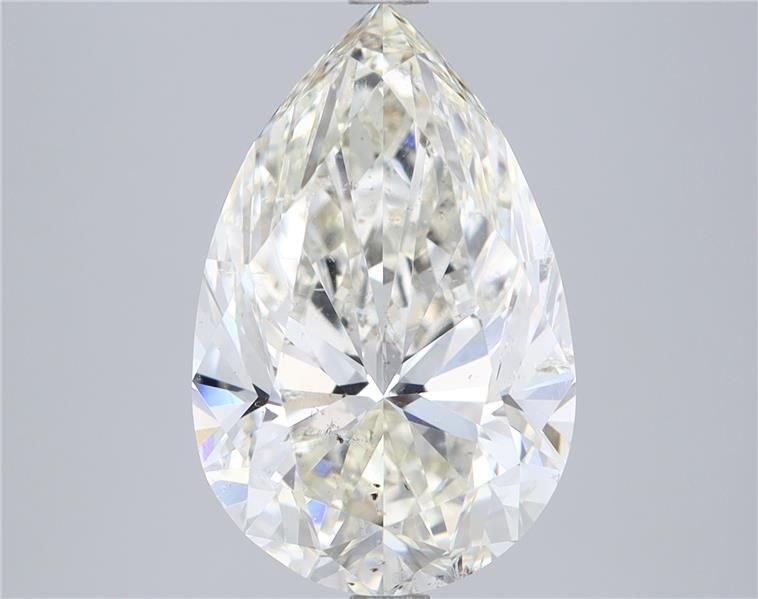 4.03ct J SI2 Very Good Cut Pear Diamond