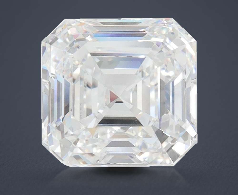 4.08 Carat Asscher Lab Diamond