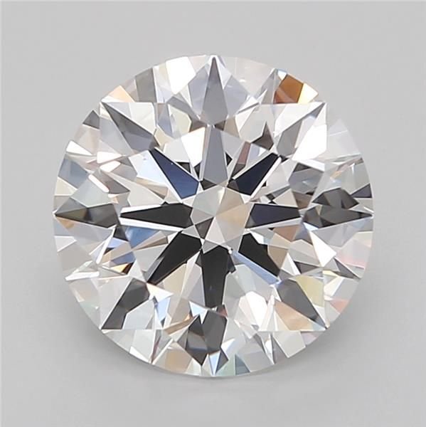 4.04ct E VVS2 Rare Carat Ideal Cut Round Lab Grown Diamond